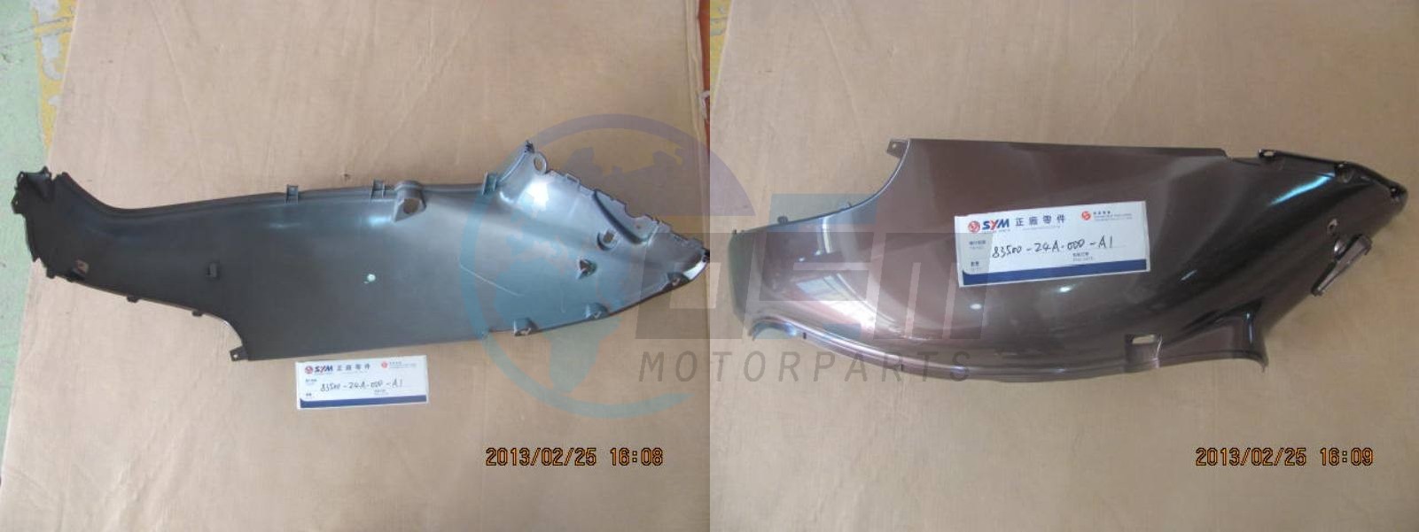 Product image: Sym - 83500-Z4A-000-AI - R.BODY COVER  0