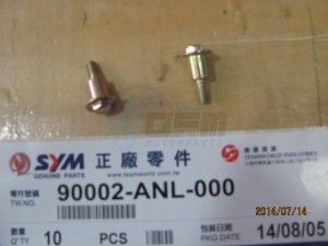 Product image: Sym - 90002-ANL-000 - HEAD COVER BOLT 