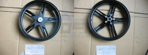 Product image: Sym - 44601-X3A-000 - FR. CAST WHEEL COMP 