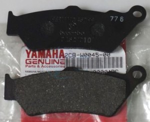 Product image: Yamaha - 2C8W00450000 - BRAKE PAD KIT 