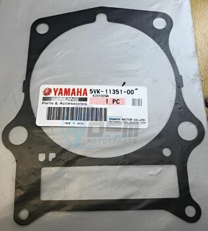 Product image: Yamaha - 5VK113510000 - GASKET, CYLINDER  0