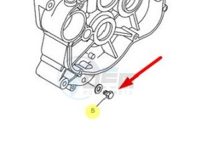 Product image: Yamaha - 901010887300 - TORNILLO HEXAGONAL 