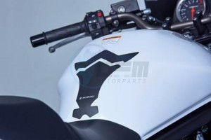 Product image: Suzuki - 990D0-18HTP-BLK - TANKPAD BLACK LOGO GSX1250S/FAL5 