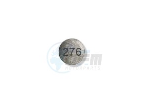 Product image: Sym - 14732-TL1-000-276 - TAPPET SHIM (T: 2.76 MM) 