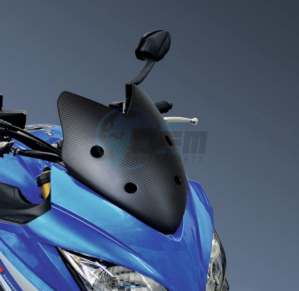 Product image: Suzuki - 990D0-04K50-CRB - CARBON SCREEN GSX-S1000F  0