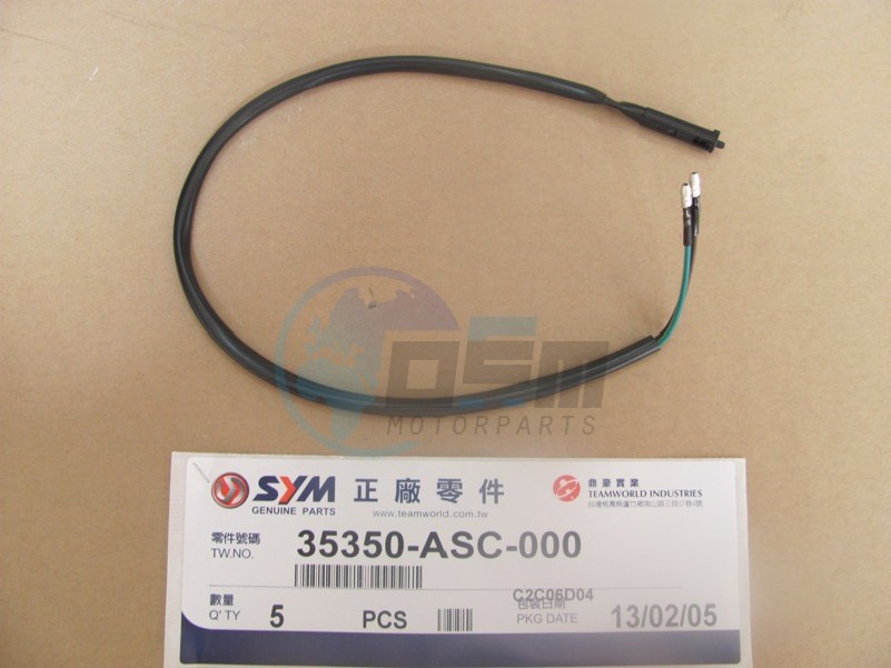 Product image: Sym - 35350-ASC-000 - RR. STOP SW. UNIT  0