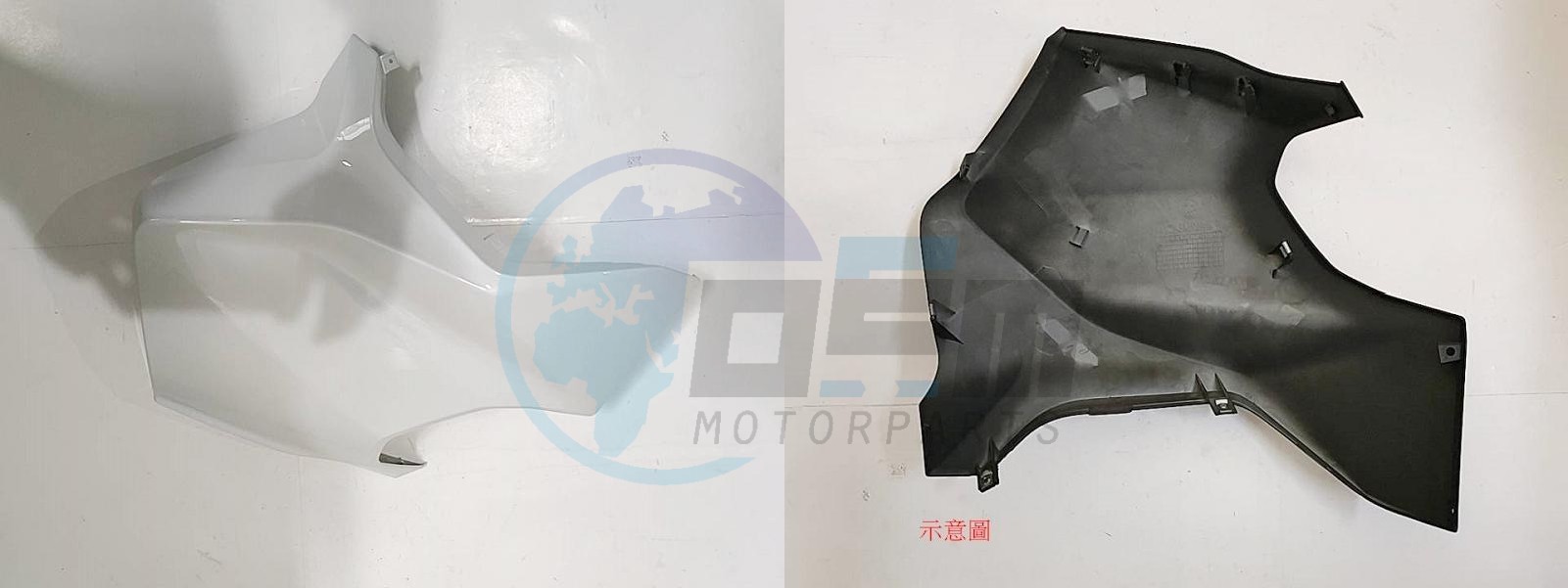 Product image: Sym - 64304-TL1-002-QU - L FR COVER WH-300P  0