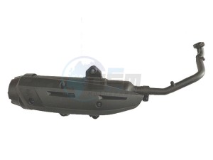 Product image: Sym - 18000-LK6-000-JH - MUFFLER ASSY.( PROTECTOR:BK-001UL) 