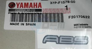 Product image: Yamaha - 37PF15780000 - EMBLEM 