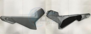 Product image: Sym - 5061B-TL1-007-GE - R. UNDER SPOILER ASSY GY-010UL 