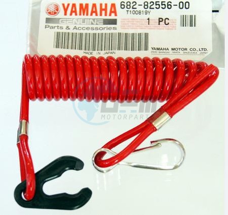 Product image: Yamaha - 682825560000 - LANYARD, STOP SWITCH  0