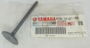 Product image: Yamaha - 5TA121210000 - VALVE, EXHAUST 