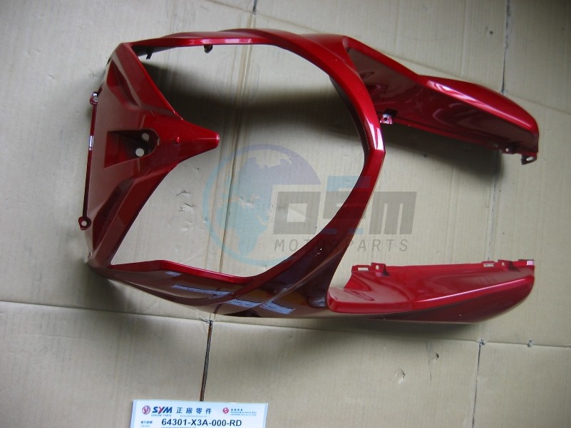 Product image: Sym - 64301-X3A-000-RD - FR COVER R010CA  0