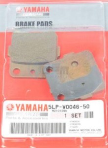 Product image: Yamaha - 5LPW00465000 - BRAKE PAD KIT 2 