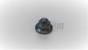 Product image: Honda - 90167-SA0-980 - NUT, FLANGE CAP, 5MM 