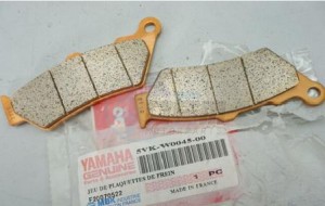 Product image: Yamaha - 5VKW00450000 - BRAKE PAD KIT 