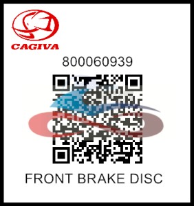 Product image: Cagiva - 800060939 - FRONT BRAKE DISC 