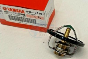 Product image: Yamaha - 4FM-12410-01-00 - THERMOSTAT ASSY 