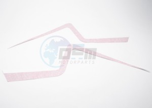 Product image: Gilera - 67229600A2 - \""""""RUNNER"""" spoiler label kit"" 