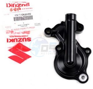 Product image: Suzuki - 17410-12K20 - CASE, WATER PUMP (BLACK) 