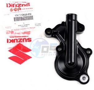 Product image: Suzuki - 17410-12K20 - CASE, WATER PUMP (BLACK)  0