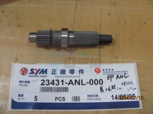 Product image: Sym - 23431-ANL-000 - FINAL SHAFT 