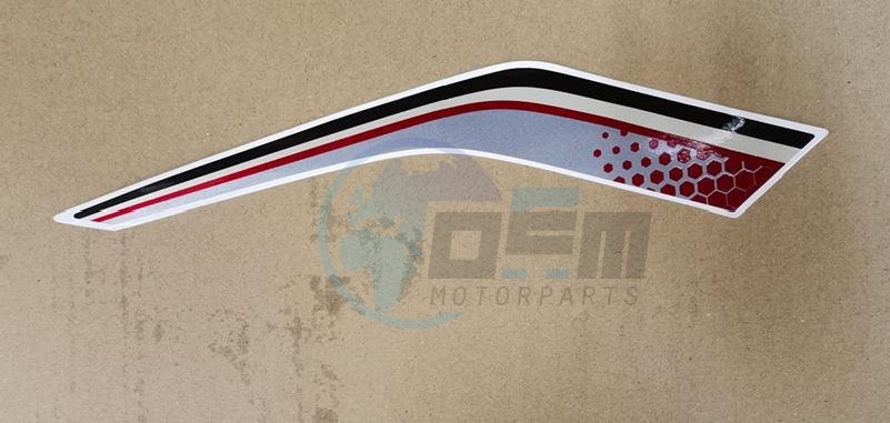 Product image: Sym - 87124-ZEC-000-T1 - L.FR. COVER STRIPE(RED)  0