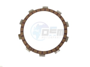 Product image: Rieju - 0/005.350.3580 - DISK LINED CLUTCH 