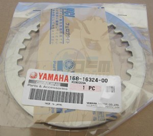 Product image: Yamaha - 168163240000 - PLATE, CLUTCH 1 (2.3 MM)  