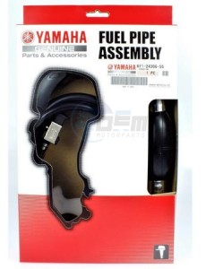 Product image: Yamaha - 6Y1243065500 - FUEL PIPE COMP. 1 