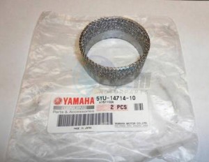 Product image: Yamaha - 5YU147141000 - GASKET, MUFFLER 