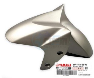 Product image: Yamaha - 2DPF151100P2 - FENDER, FRONT 