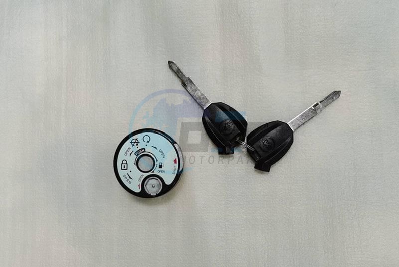 Product image: Sym - 3511A-XC1-000 - SHUTTER AND KEY SET (2 KEYS)  0