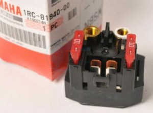 Product image: Yamaha - 1RC819400000 - STARTER RELAY ASSY 