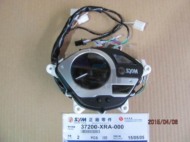 Product image: Sym - 37200-XRA-000 - SPEEDOMETER ASSY  0