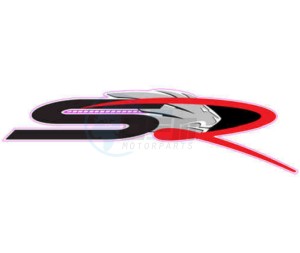 Product image: Aprilia - 859853 - .RH STICKER 