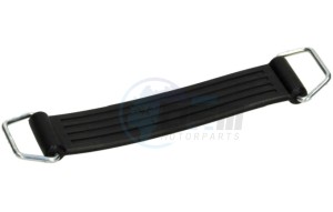 Product image: Piaggio - 090854 - BAND, BATTERY 