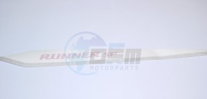 Product image: Gilera - 652664 - TARGHETTA ""RUNNER SP"" SX 