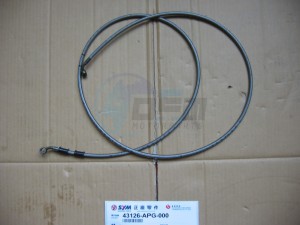 Product image: Sym - 43126-APG-000 - RR. BRAKE HOSE COMP 