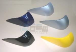 Product image: Suzuki - 990D0-06GEC-YKV - EDGE COVER SET SIDECASE DL650 K4 