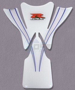 Product image: Suzuki - 990D0-37H00-WHT - TANKPAD GSX-R600/750 K8 