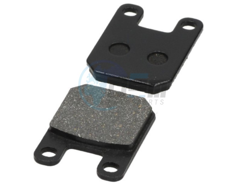 Product image: Piaggio - 00G04700141 - SET OF BRAKE PADS  0