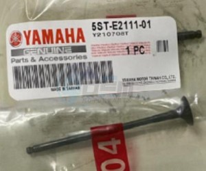 Product image: Yamaha - 5ST-E2111-01-00 - VALVE, INTAKE 