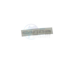 Product image: Cagiva - 800096583 - DECAL CAGIVA  Parts can be in primer only 