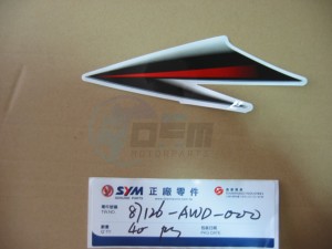 Product image: Sym - 87126-AWD-000 - L.FR.COVER STRIPE B 