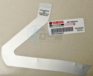 Product image: Yamaha - 5D7H65480000 - SEAT, INSULATOR 2 