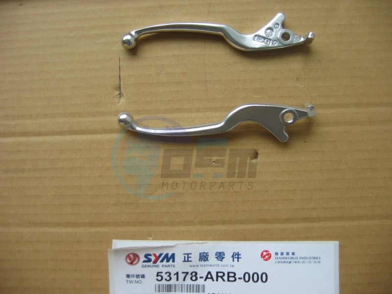 Product image: Sym - 53178-ARB-000 - L. STEERING HANDLE LEVER  0