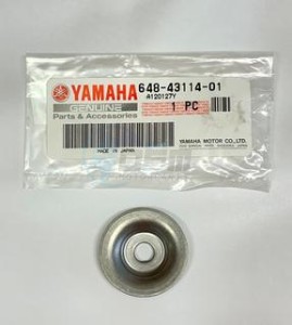 Product image: Yamaha - 648431140100 - PAD, TRANSOM CLAMP 