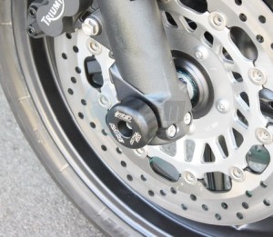 Product image: GSG-Mototechnik - 36-36-295 - Crash protector Front wheel  Triumph  Sprint ST 1050 05- 