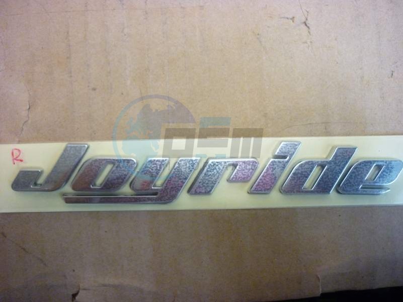 Product image: Sym - 87126-LWB-000 - R. BODY COVER EMBLEM TYPE1  0